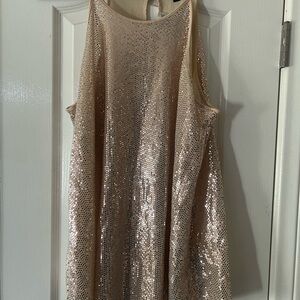 Sequin Sleeveless Top